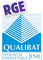 logo officiel RGE Qualibat Efficacité énergétique ENR pour la certification de l'entreprise Sud Ouest Isolation 81